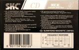 Compact Cassette: Sunkyong Magnetic Limited (SKM) SKC - CD 90