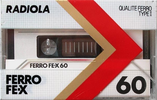 Compact Cassette: Philips Radiola - FE-X 60