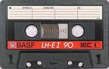 Compact Cassette: BASF  - LH Extra I 90