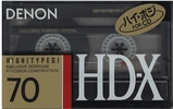 Compact Cassette Denon HD-X 70 "HD-X70P" Type II Chrome 1989 Japan