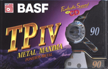 Compact Cassette: BASF  - TP IV Metal Maxima 90