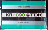 Compact Cassette: TDK  - KR Krom 90