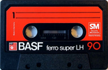 Compact Cassette: BASF  - Ferro Super LH 90