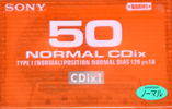 Compact Cassette: Sony  - CDix I 50