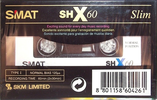 Compact Cassette: Sunkyong Magnetic Limited (SKM) Smat - SH X 60