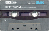 Compact Cassette: TDK  - Pro SM 10