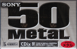 Compact Cassette: Sony  - CDix IV 50