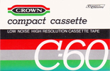 Compact Cassette:  Crown -  60