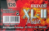 Compact Cassette: Maxell / Hitachi Maxell - XL-II 120