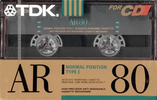 Compact Cassette: TDK  - AR 80