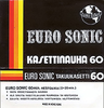 Compact Cassette:  Euro Sonic -  60