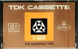 Compact Cassette: TDK  - ED 40