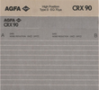 Compact Cassette: AGFA  - CRX 90