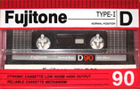 Compact Cassette: Unknown Fujitone -  90