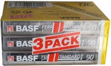 3 pack BASF Ferro Standard I 90 Type I Normal 1991 Europe