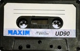 Compact Cassette: Unknown Maxim - UD 90