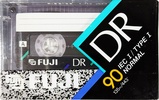 Compact Cassette Fuji DR 90 Type I Normal 1990 Europe