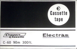 Compact Cassette:  Electra -  60