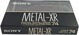 Compact Cassette Sony Metal-XR 74 "MTL-XR74" Type IV Metal 1989 Japan