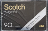 Compact Cassette: 3M Scotch - Master II 90