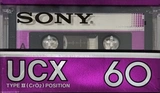 Compact Cassette Sony UCX 60 Type II Chrome 1983 Japan