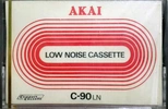 Compact Cassette Akai LN 90 Type I Normal 1971 Europe