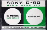 Compact Cassette: Sony  -  90