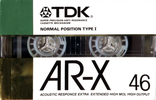 Compact Cassette: TDK  - AR-X 46