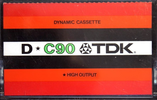 Compact Cassette: TDK  - D 90