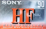 Compact Cassette: Sony  - HF 90