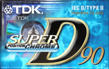 Compact Cassette: TDK  - Super D 90