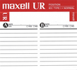 Compact Cassette: Maxell / Hitachi Maxell - UR 60