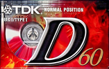 Compact Cassette: TDK  - D 60