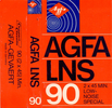 Compact Cassette AGFA LNS 90 Type I Normal 1975 Europe