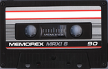 Compact Cassette: Memorex  - MRX IS 90