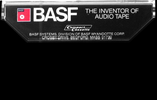 Compact Cassette: BASF  - Chromium Dioxide 90