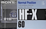 Compact Cassette: Sony  - HF-X 60