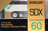 Compact Cassette: Unknown Singer -  60