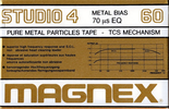 Compact Cassette:  Magnex - Studio 4 60