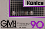 Compact Cassette:  Konica - GM-I 90