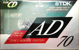 Compact Cassette: TDK  - AD 70