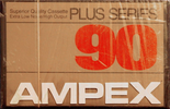 Compact Cassette:  Ampex - Plus Series 90