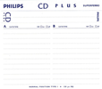 Compact Cassette: Philips  - CD Plus 90