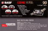 Compact Cassette: BASF  - Chrome Super II 90