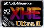 Compact Cassette:  Audio Magnetics - XHE Ultra II 60