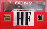 Compact Cassette: Sony  - HF 90