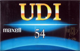 Compact Cassette: Maxell / Hitachi Maxell - UDI 54