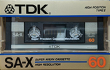 Compact Cassette: TDK  - SA-X 60