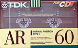 Compact Cassette: TDK  - AR 60