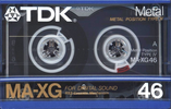 Compact Cassette: TDK  - MA-XG 46